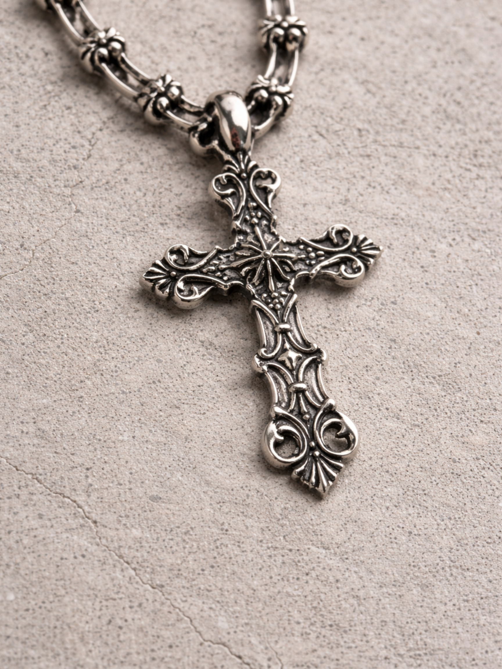 Vintage Cross Necklace