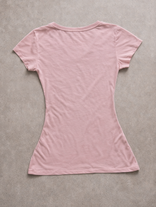 Pink Fleur De Lis Short Sleeve